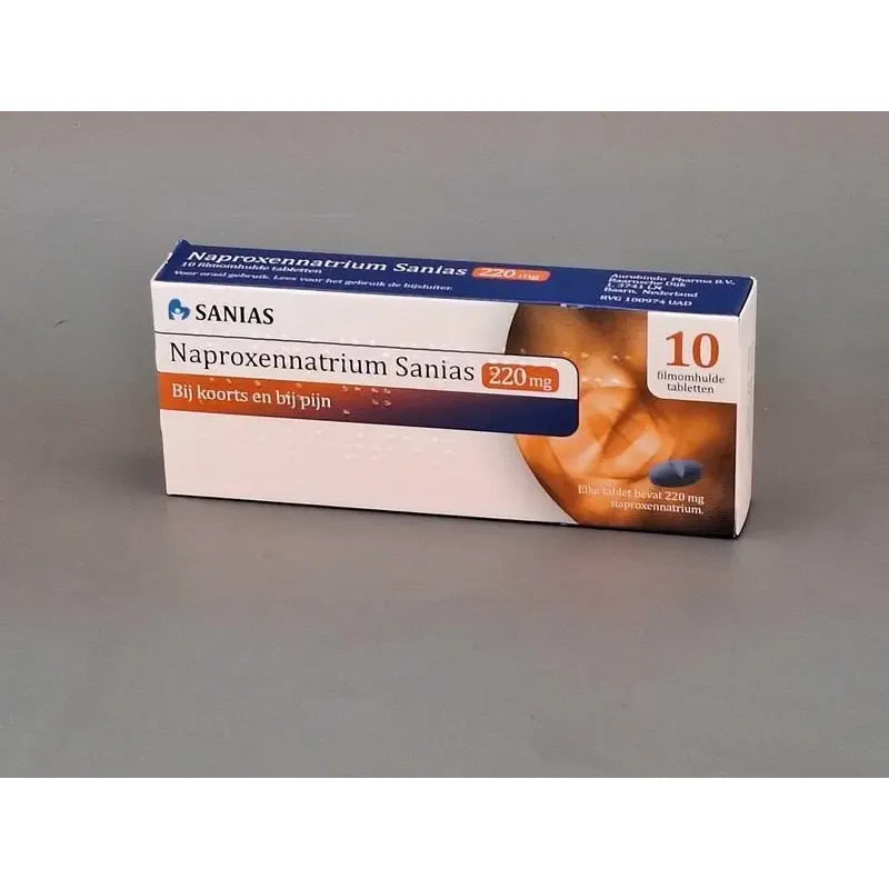 Sanias Naproxennatrium 220 mg 10 tabletten