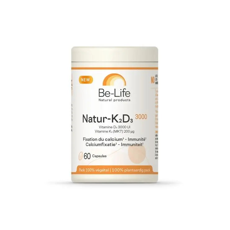 Be-Life Natur K2D3 3000 60 capsules