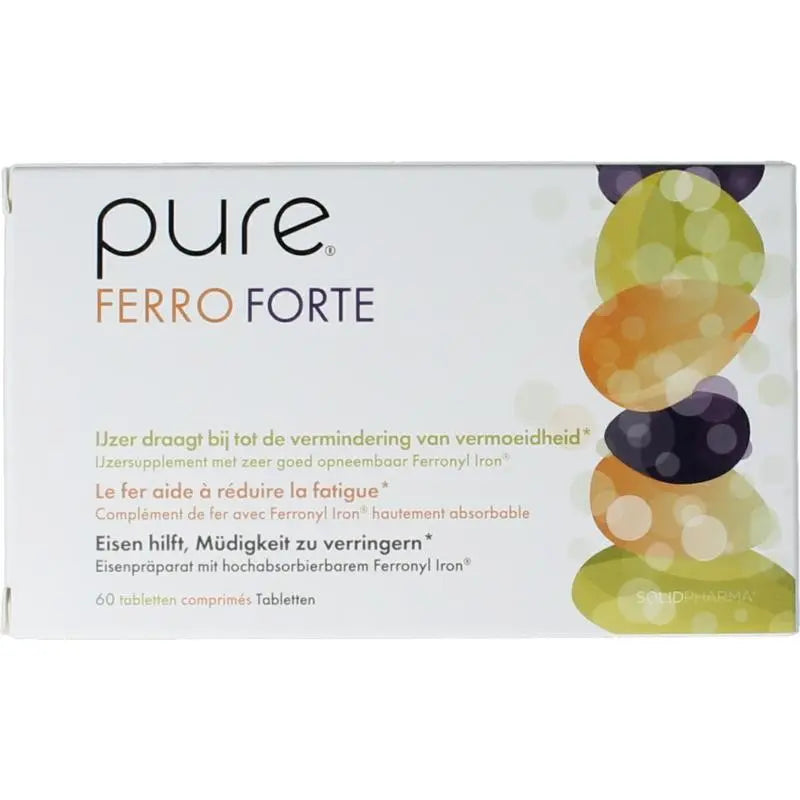 Pure Ferro forte 60 tabletten