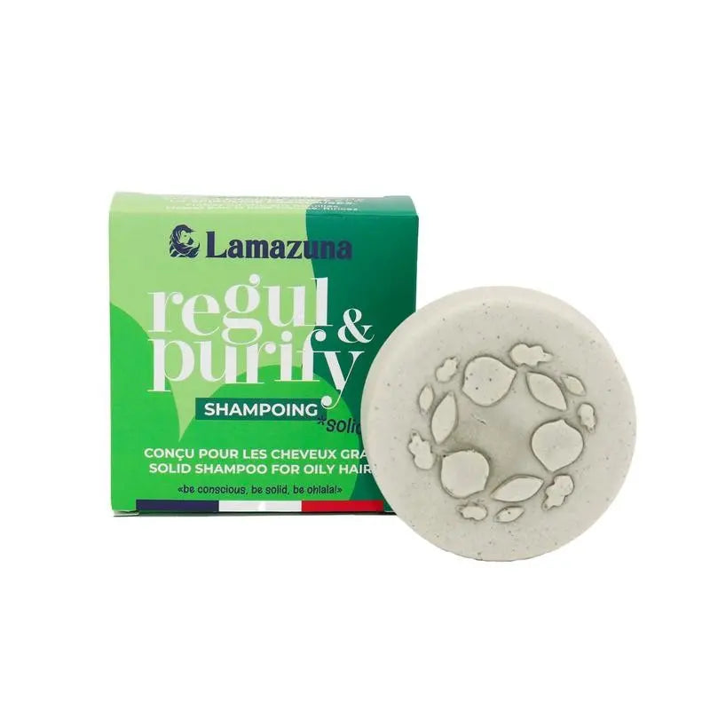 Lamazuna Shampoo bar oily hair regul & purify 60 gram