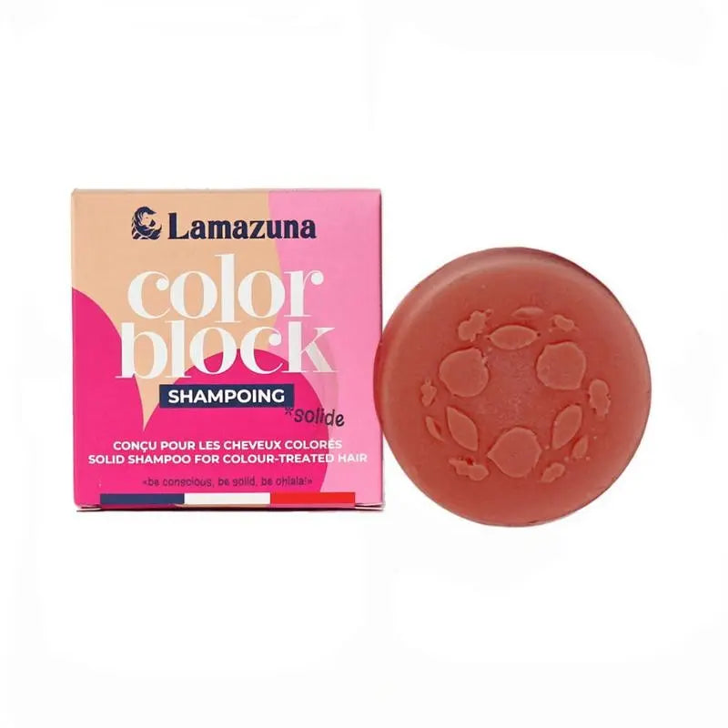 Lamazuna Shampoo bar color-treated hair color block 70 gram