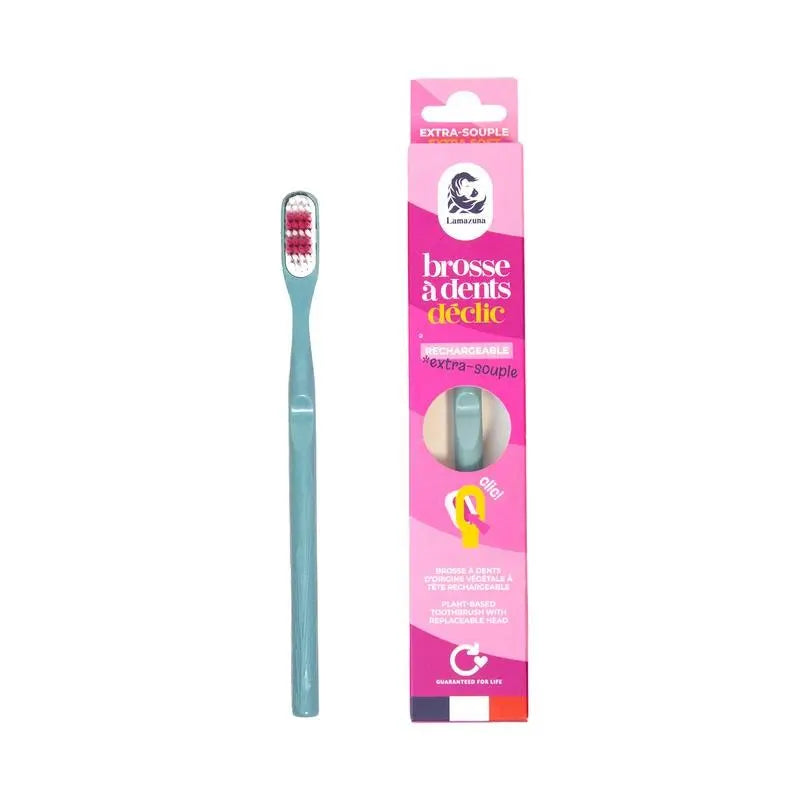 Lamazuna Toothbrush extra soft storm blue
