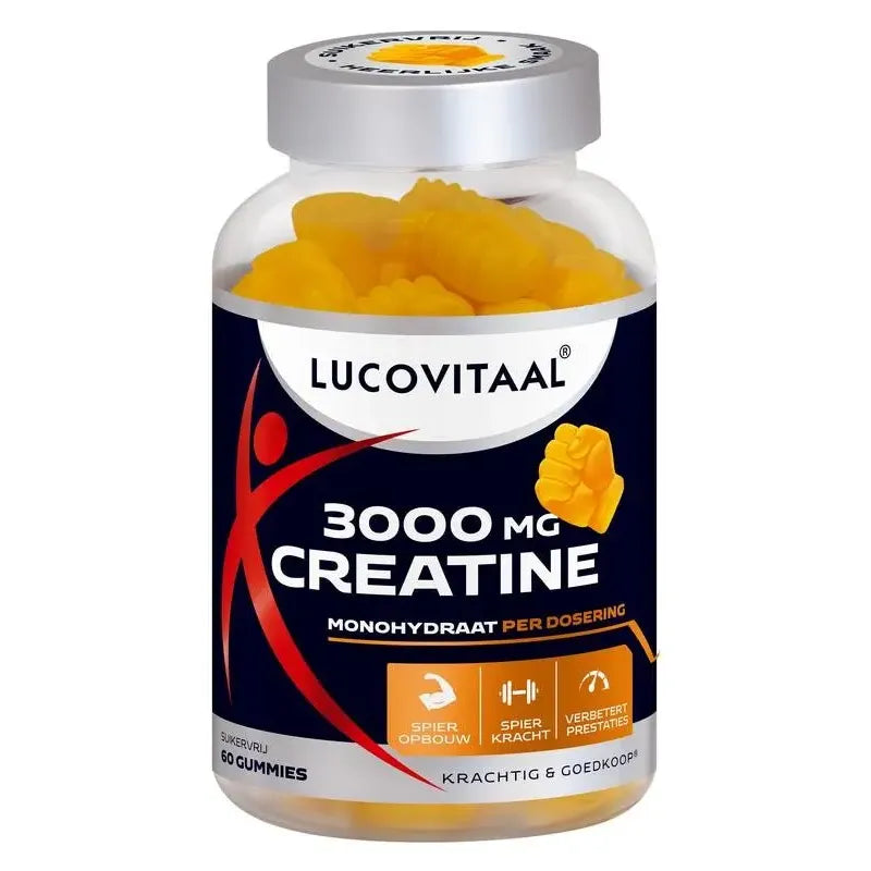 Lucovitaal Creatine 3000 mg  60 gummies