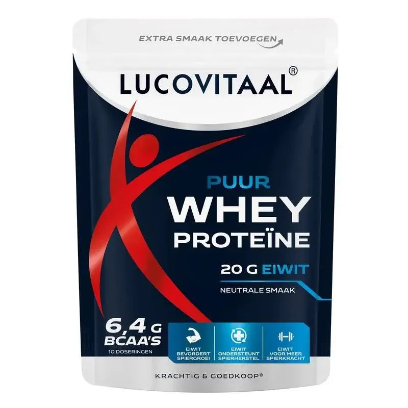 Lucovitaal Protein whey poeder puur 250 gram