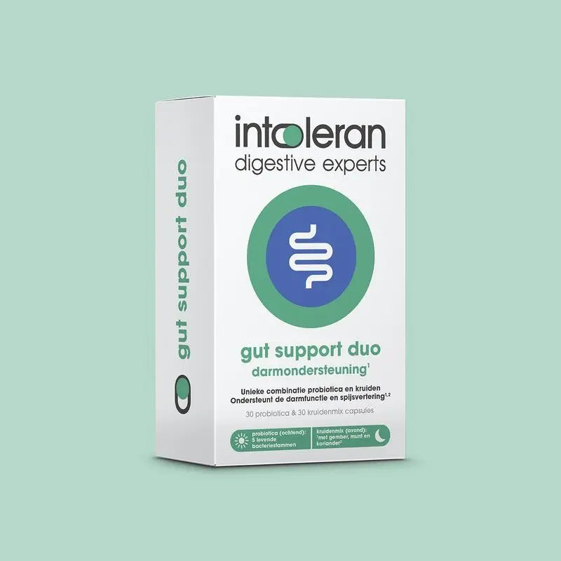 Intoleran Gut support duo 2x30  60 capsules