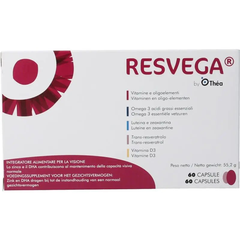 Resvega Multi vitaminen 60 capsules