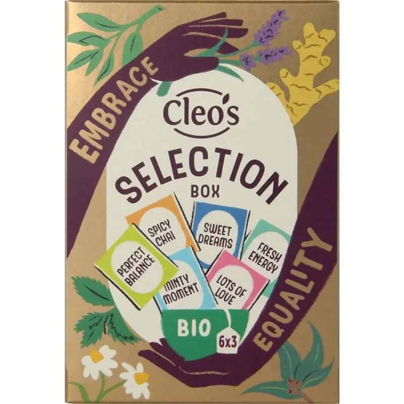 Cleo's Selection box biologisch 18 zakjes