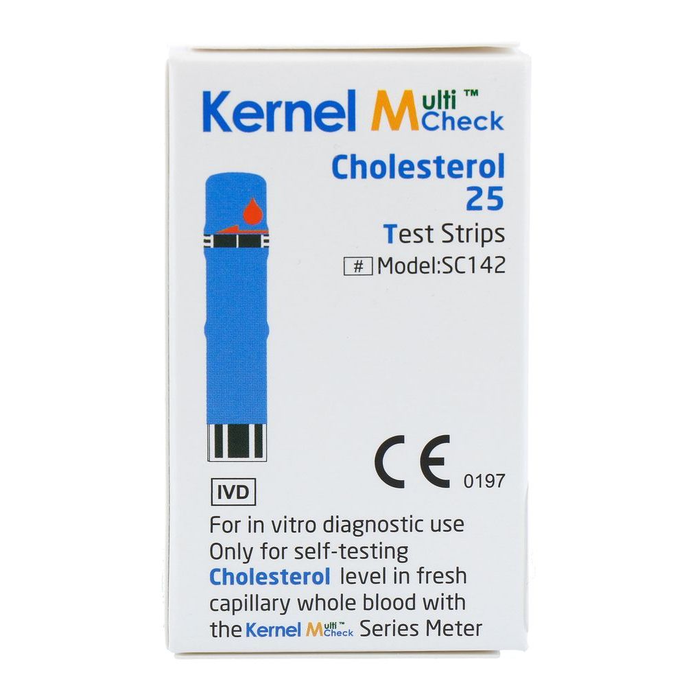 Testjezelf.nu Multicheck cholesterol teststrips 25 stuks