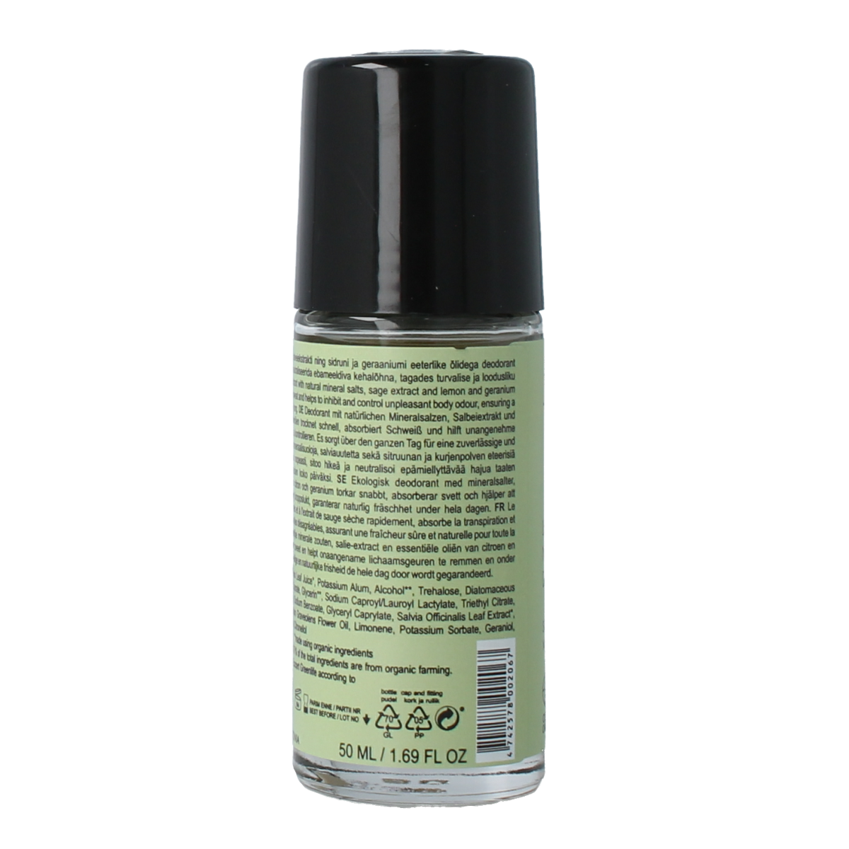 Joik Lemon & geranium mineral deodorant 50 ml