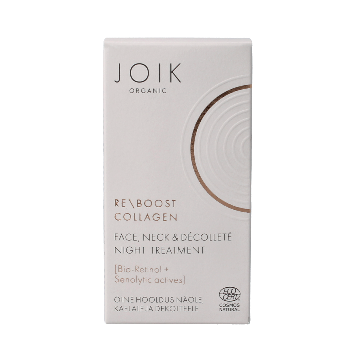 Joik Re-boost collagen face & neck night treatment 50 ml