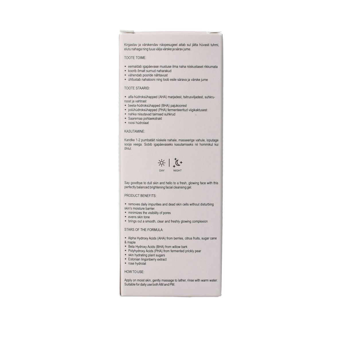 Joik Re-boost glow cleansing gel 100 ml