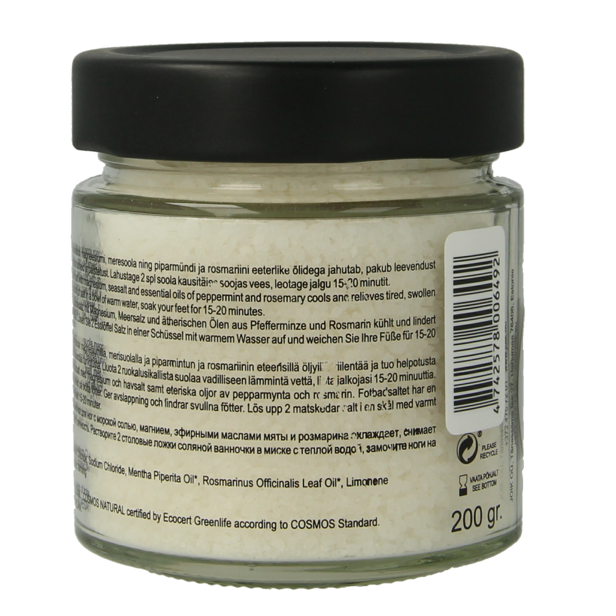Joik foot bath refreshing biologisch 200 gram
