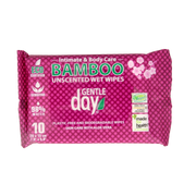 Gentle Day Natte doekjes van bamboe 10 stuks