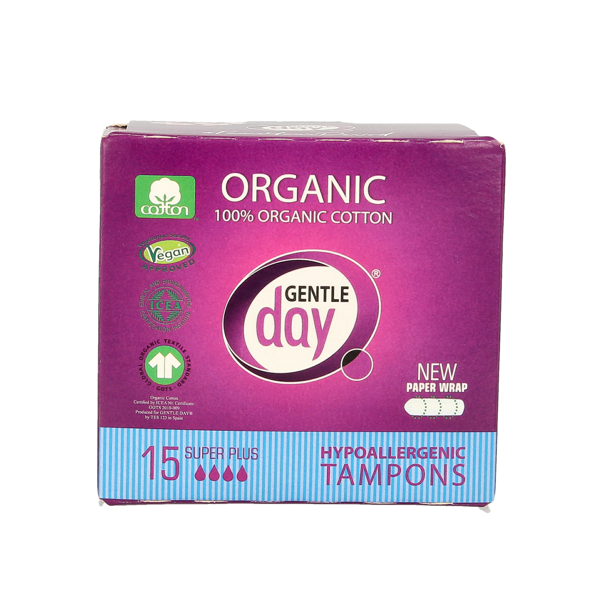 Gentle Day Tampon super plus 15 stuks