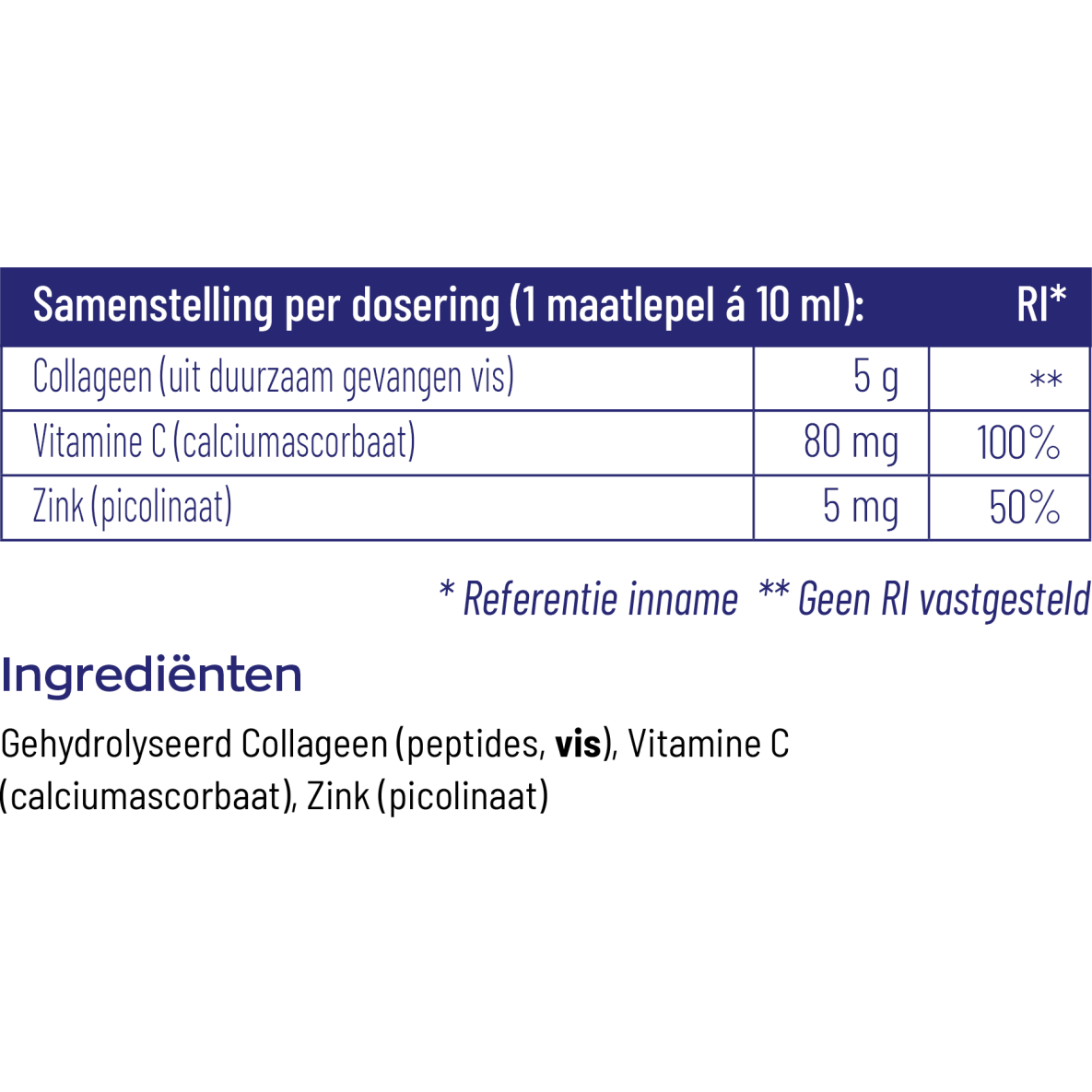 Vitakruid Viscollageen 130 gram
