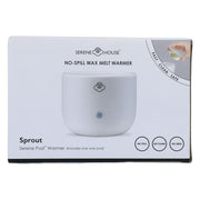 Serene House No-Spill Wax Melt Warmer Sprout (wit) incl. 1 wax pod