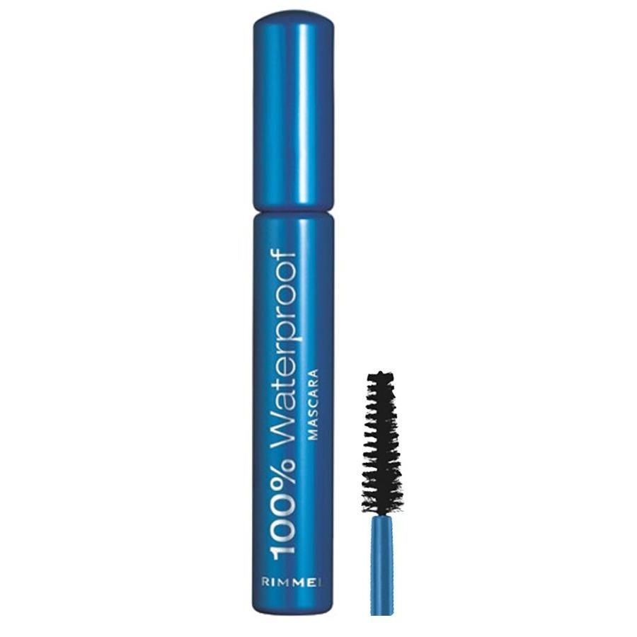 Rimmel London Mascara 100% Waterproof Black 1 st