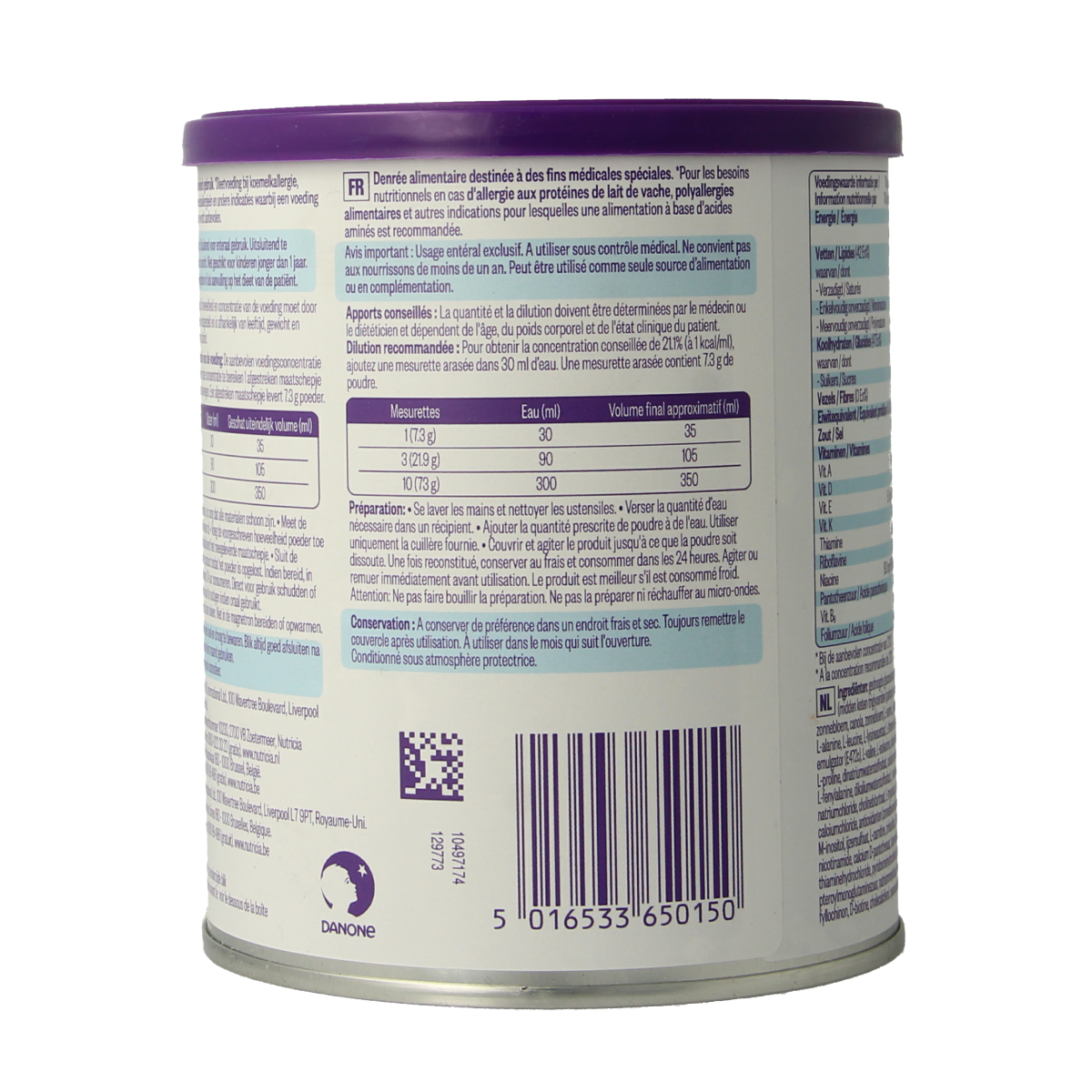 Neocate Junior neutraal 400 gram