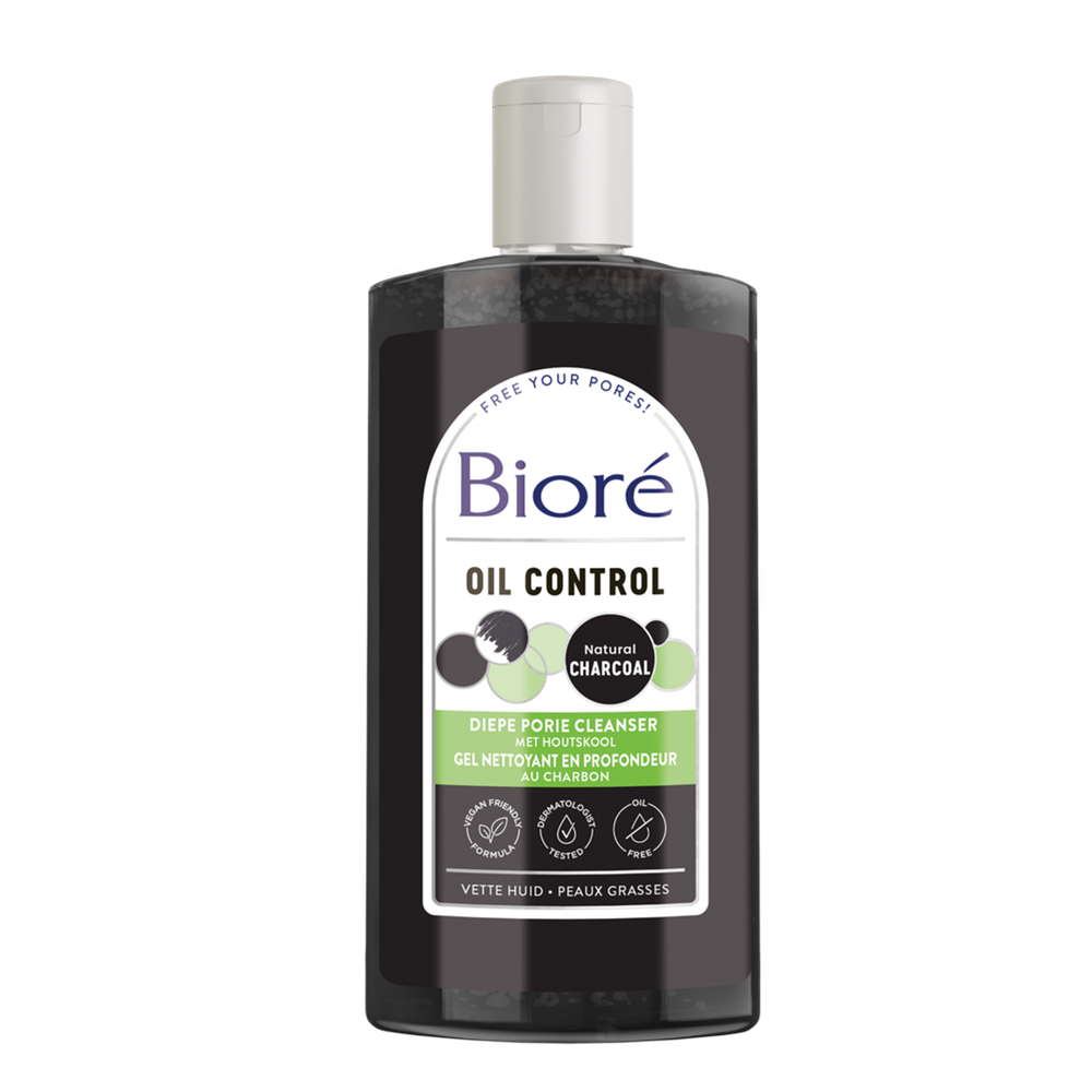 Bioré Cleanser Houtskool 200 ml - Biore