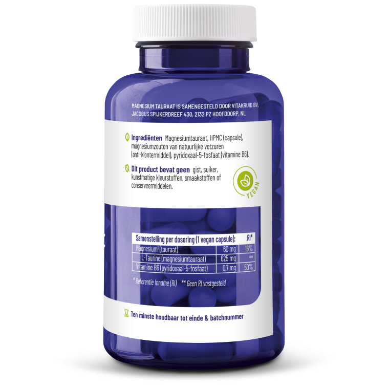 Vitakruid Magnesium tauraat