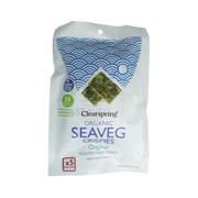 Clearspring Seaveg crispies original multipack biologisch 20 gram