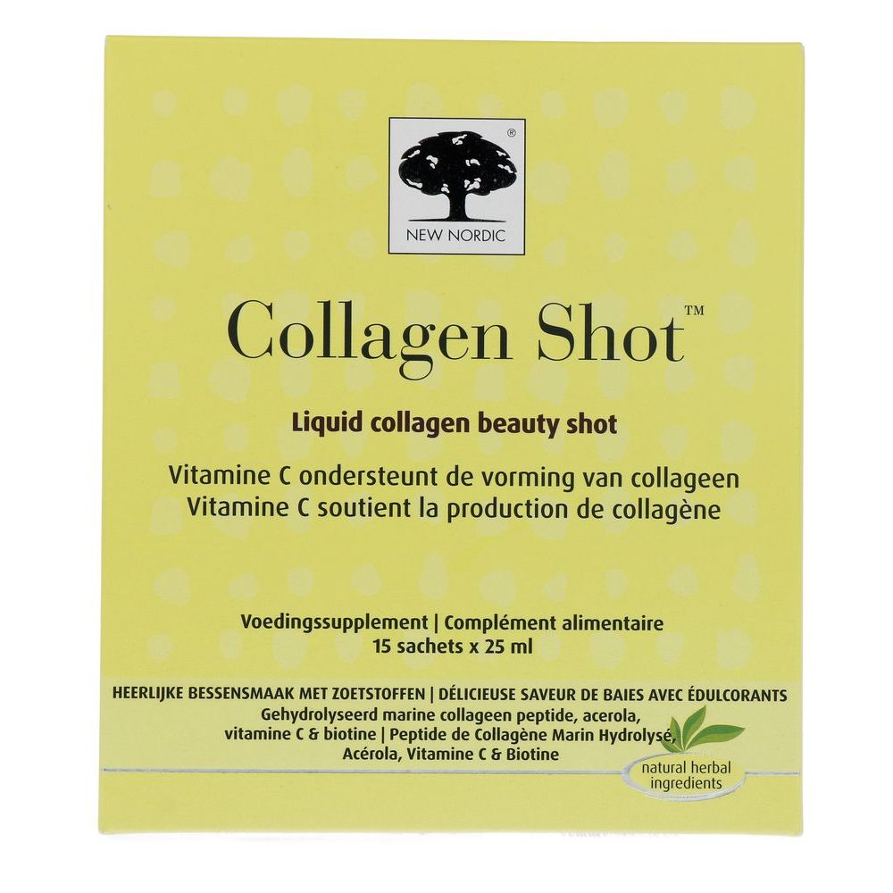 New Nordic Liquid Collagen Beauty Shot 15 st