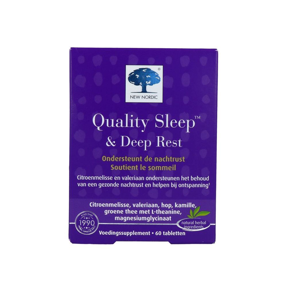 New Nordic Quality Sleep & Deep Rest 60 tb