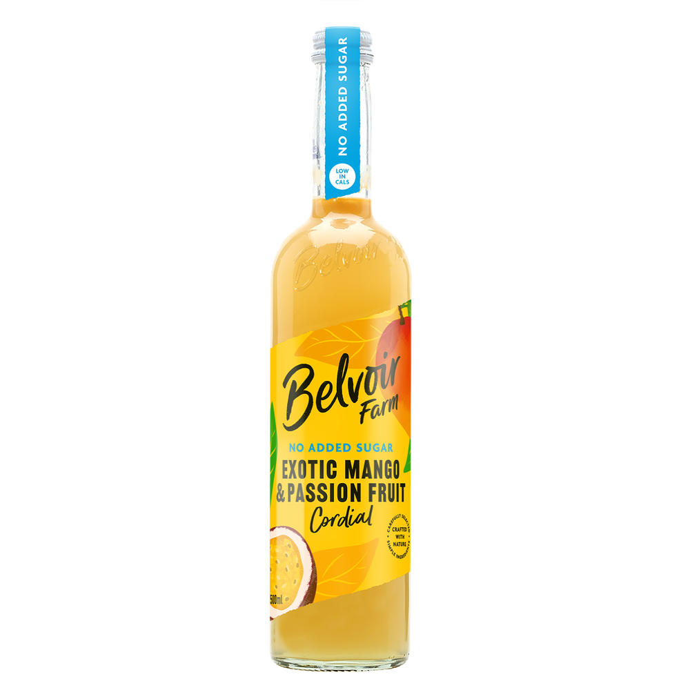 Belvoir Fruit Farms Mango & Passievrucht Siroop 500 ml