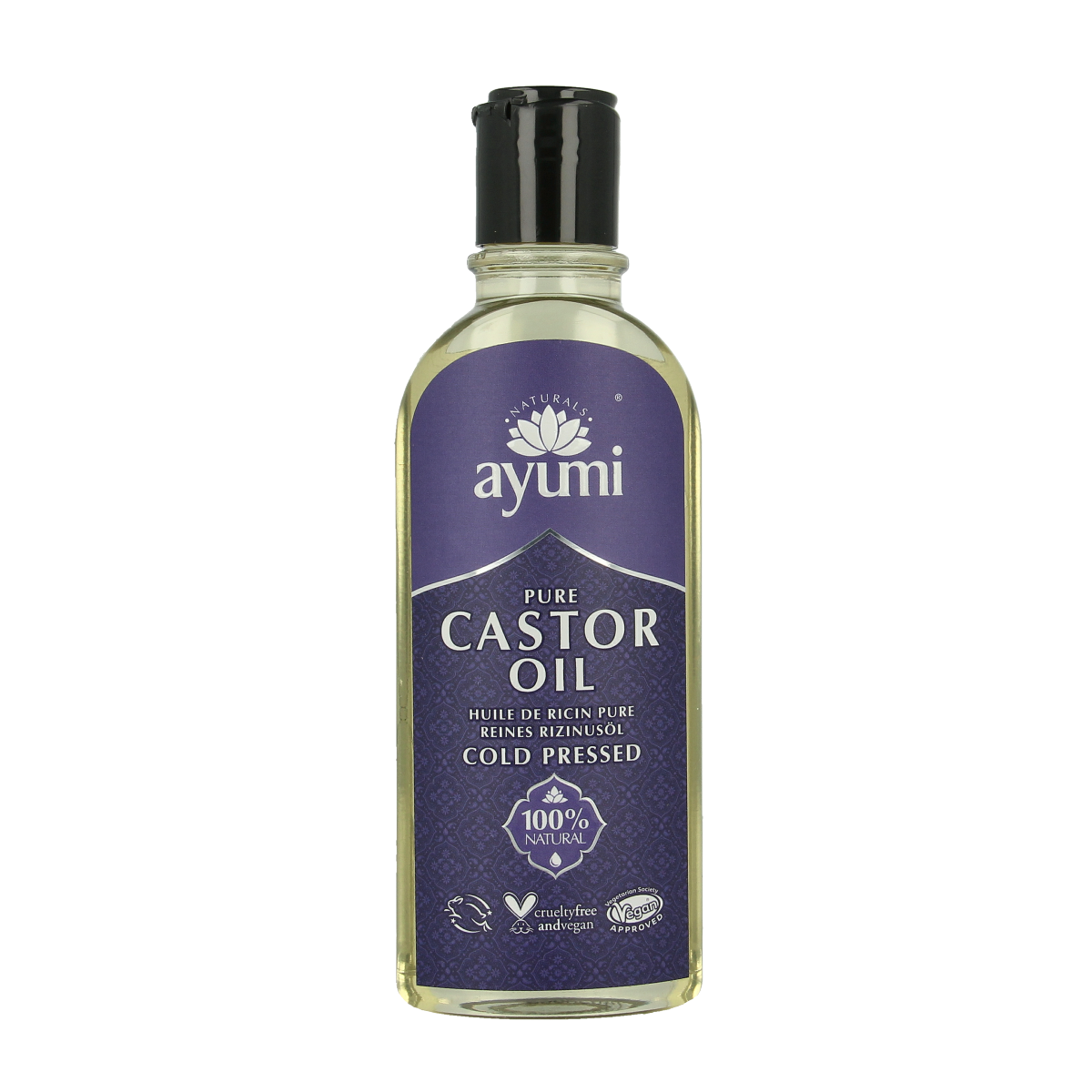 Ayumi Pure castor oil cold pressed 150 ml