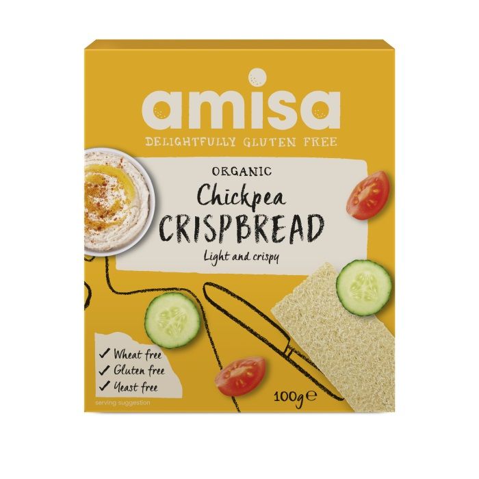 Amisa Chickpea Crispbread 100 gr