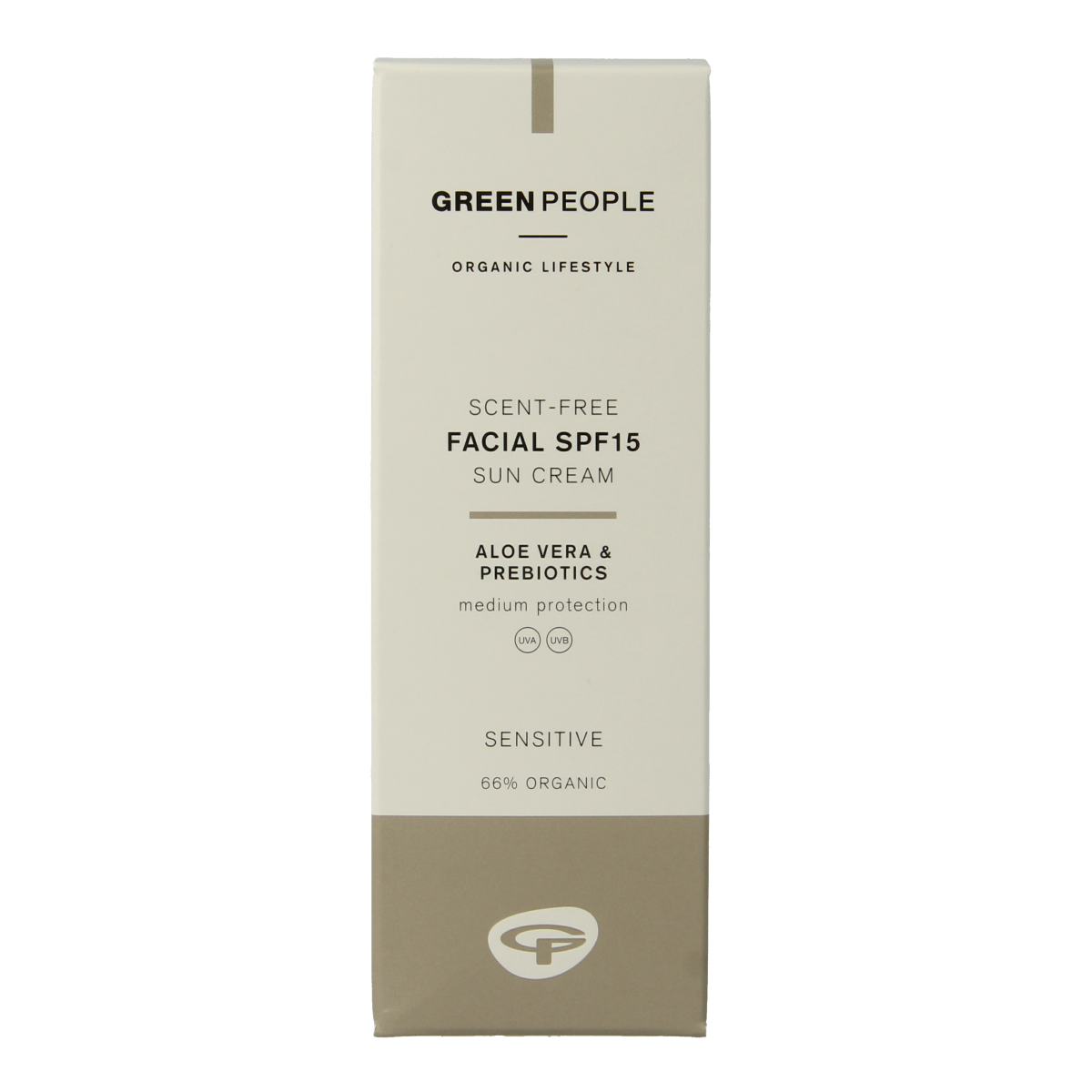 Green People Suncream face scent free SPF15 50 ml