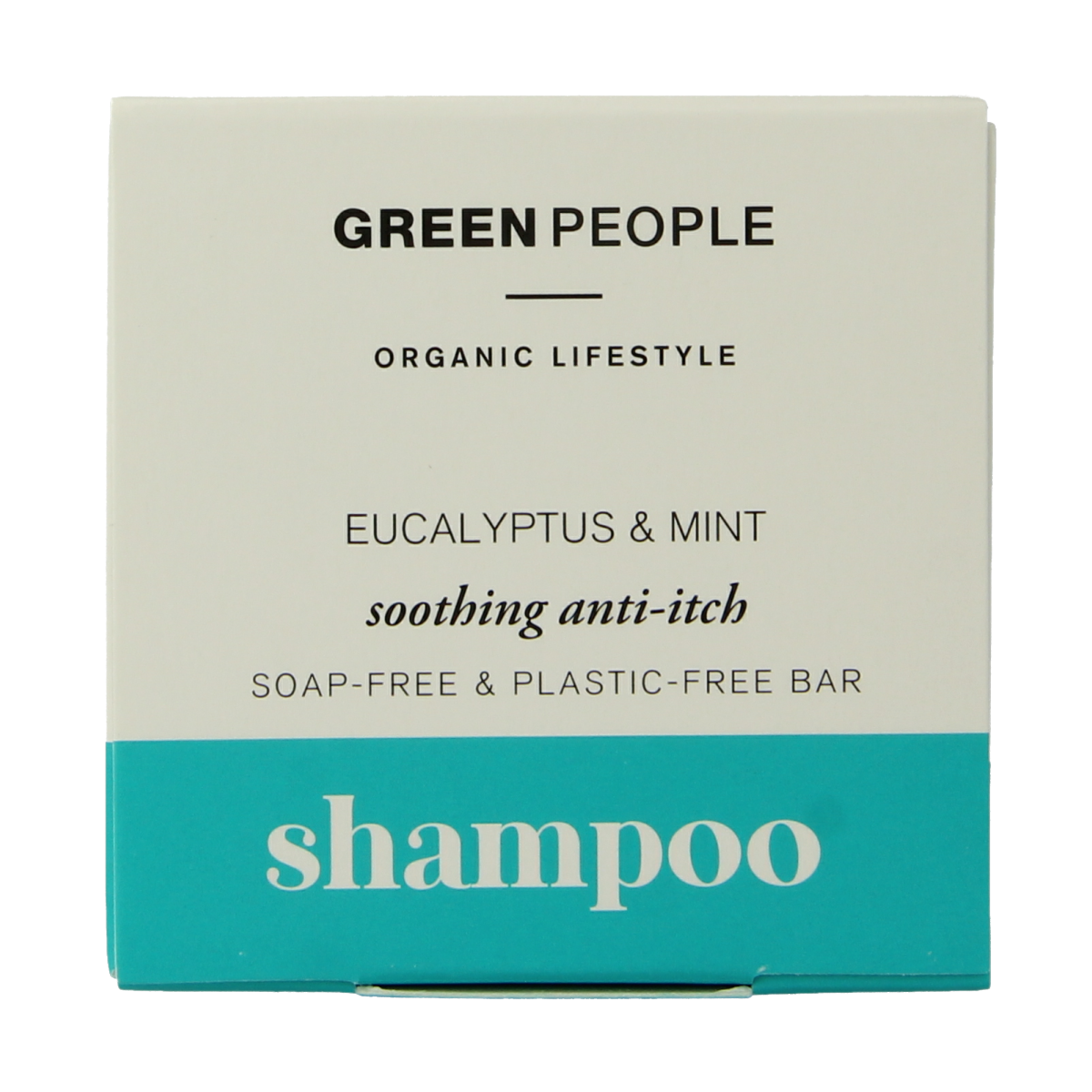 Green People Shampoo bar eucalyptus & mint 50 gram