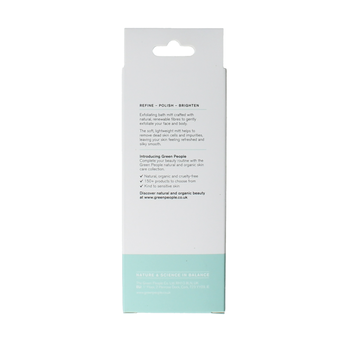 Green People Exfoliating mitt 50 gram