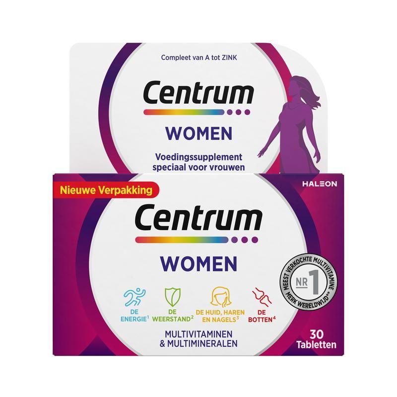 Centrum Women Multivitaminen 30 tabletten