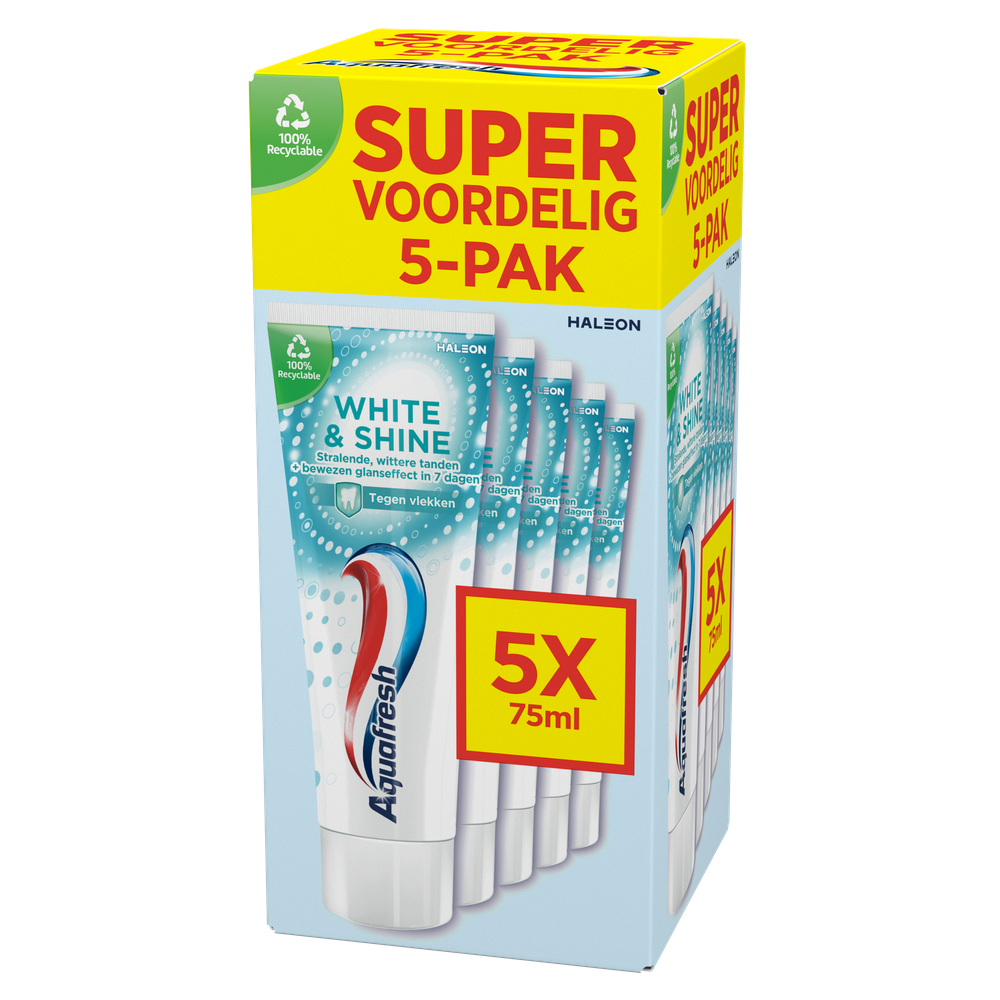 Aquafresh White&Shine  5-pack 5 st