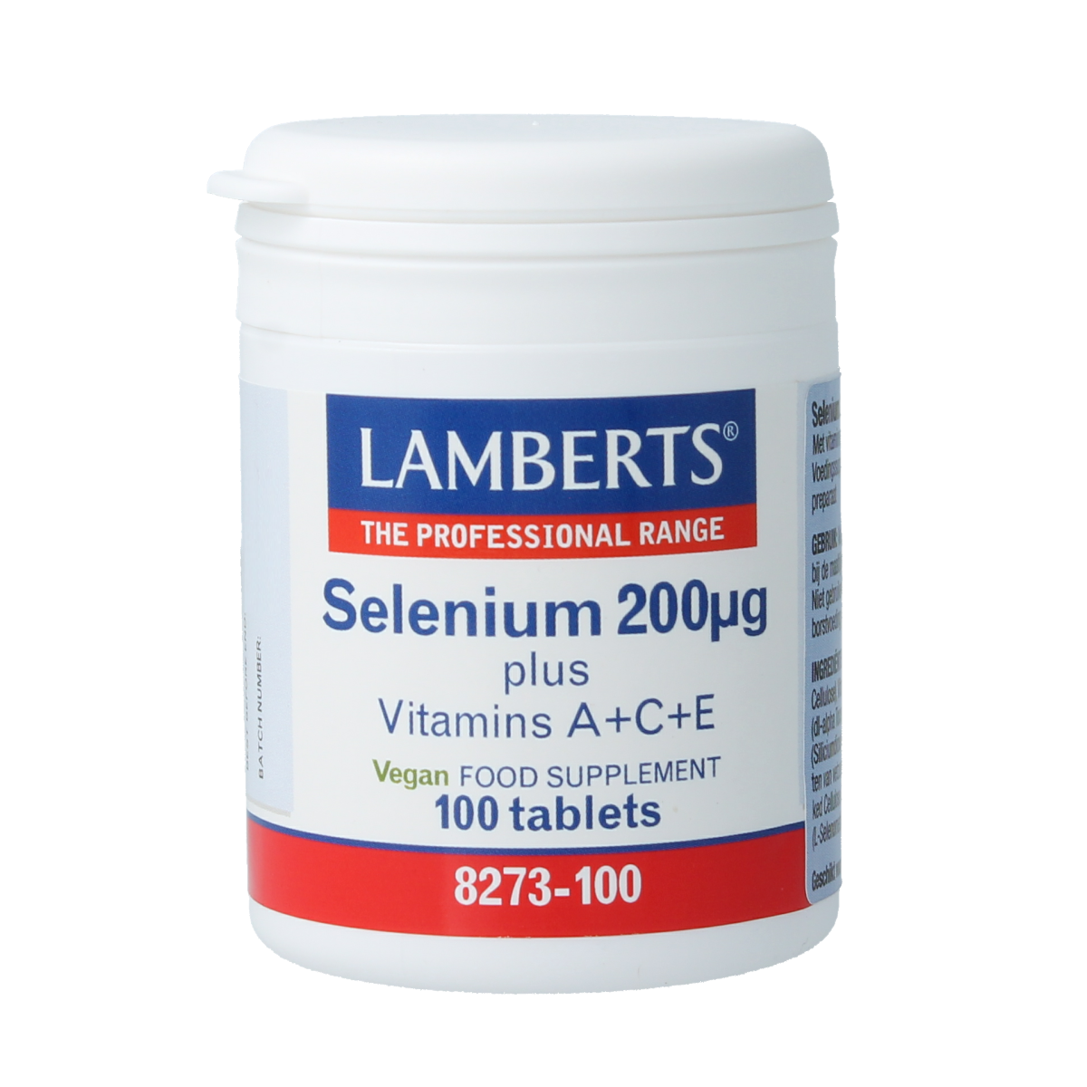 Lamberts Selenium 200 mcg met vitamine A C E 100 tabletten
