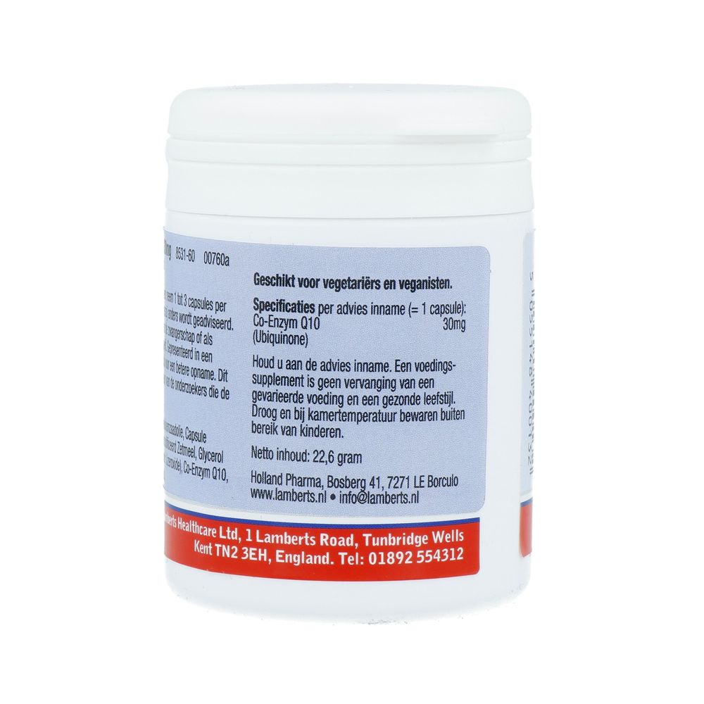 Lamberts Co enzym Q10 60 capsules