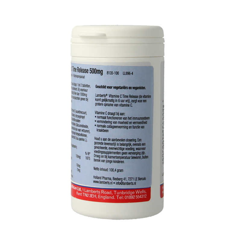 Lamberts Vitamine C 500 time released & bioflavonoiden