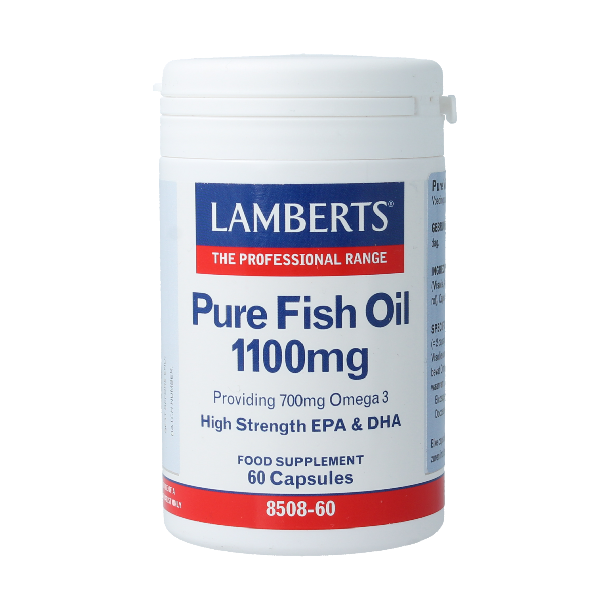 Lamberts Pure visolie 1100 mg omega 3
