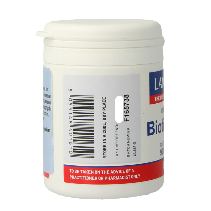 Lamberts Vitamine B8 500 mcg (biotine) 90 vcaps