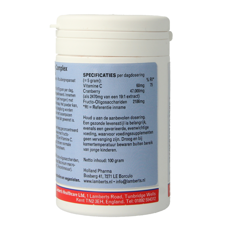 Lamberts Cranberry complex 100 gram