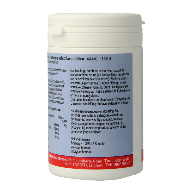 Lamberts Vitamine C 500 mg rutine & bioflavonoiden 90 tabletten