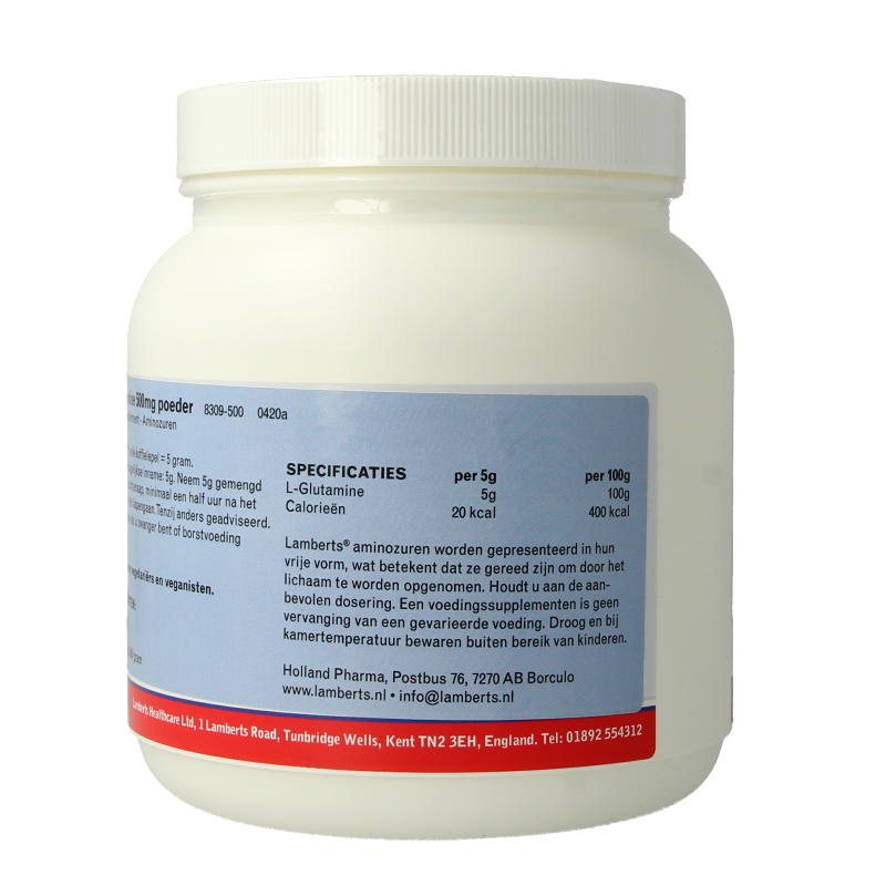 Lamberts L-Glutamine poeder 120 tabletten