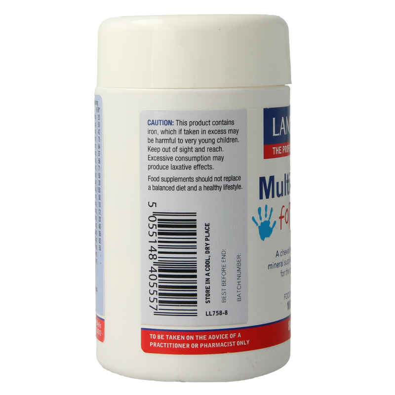 Lamberts Multi-guard for kids 100 kauwtabletten