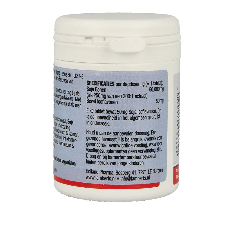 Lamberts Soja isoflavonen 50 mg 60 tabletten