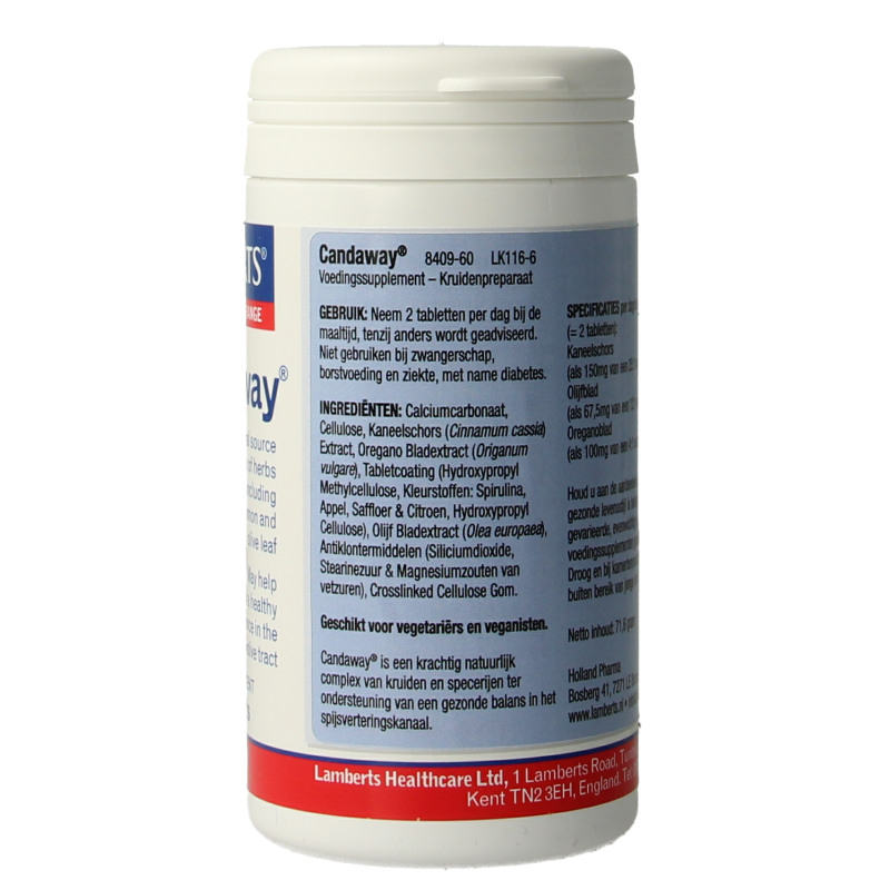 Lamberts Candaway 60 tabletten