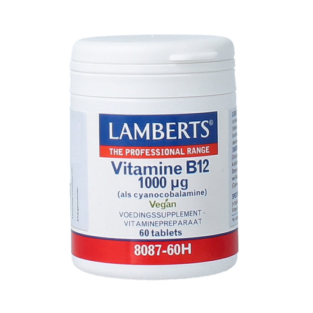 Lamberts Vitamine B12 1000 mcg (cyanocobalamine) 60 tabletten