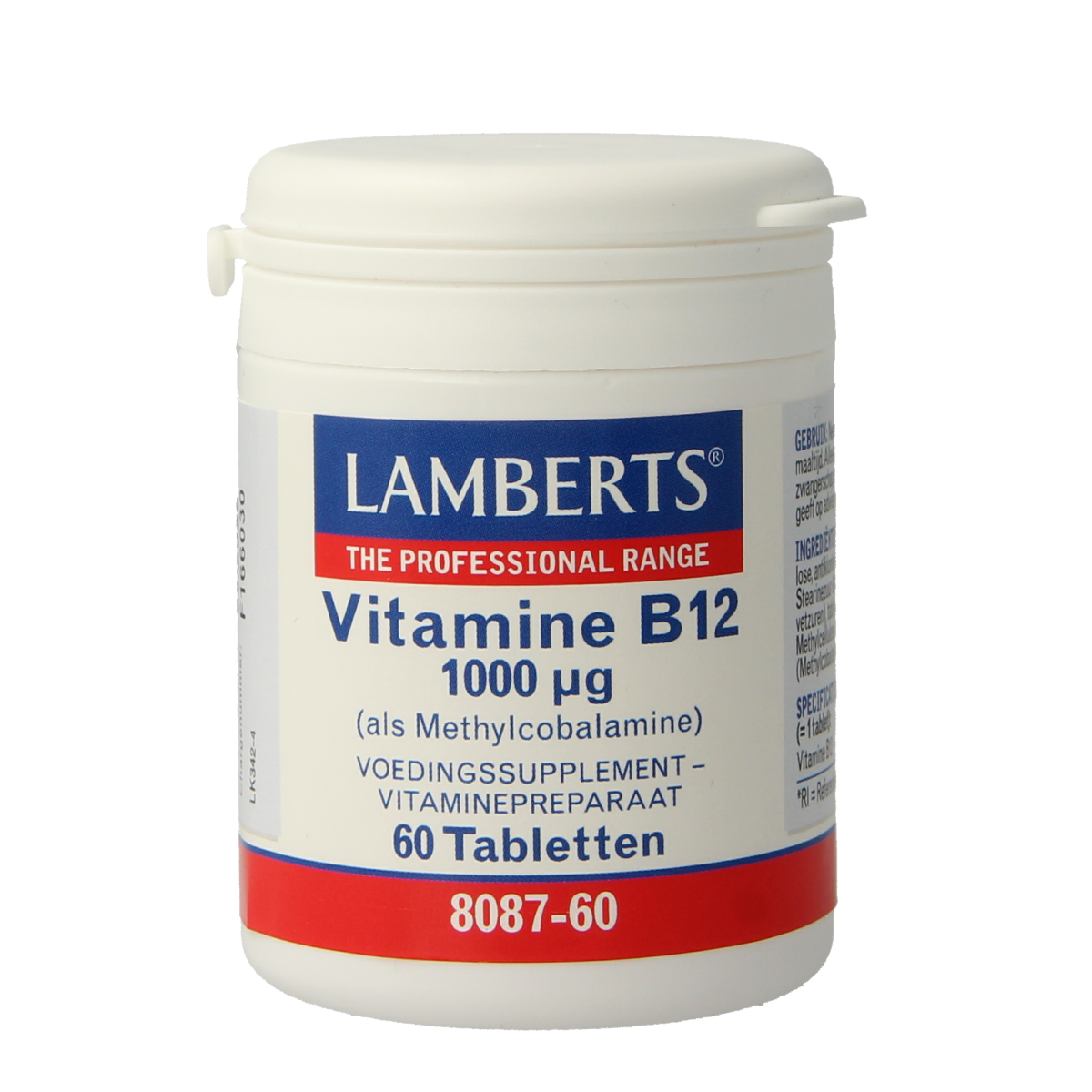 Lamberts Vitamine B12 methylcobalamine 1000 mcg 60 tabletten