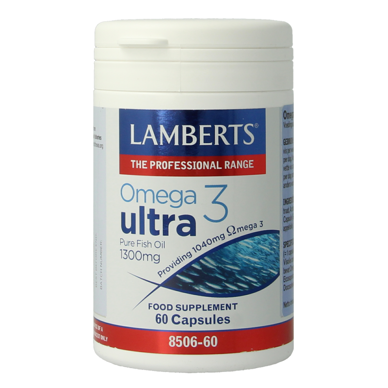 Lamberts Visolie omega 3 ultra 1300 mg 60 capsules