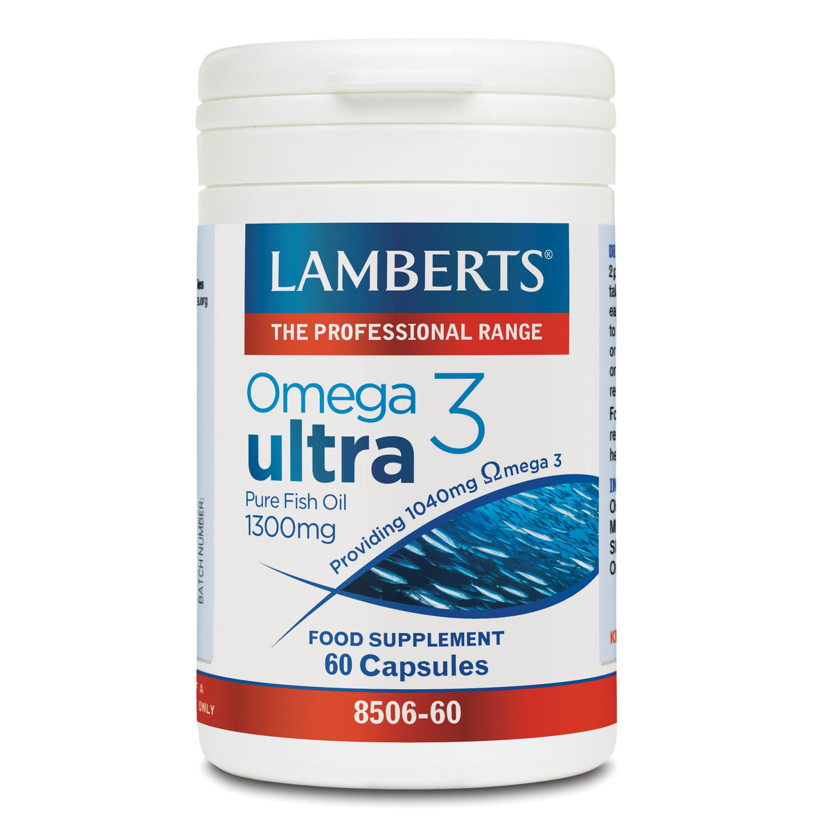 Lamberts Visolie omega 3 ultra 1300 mg 60 capsules